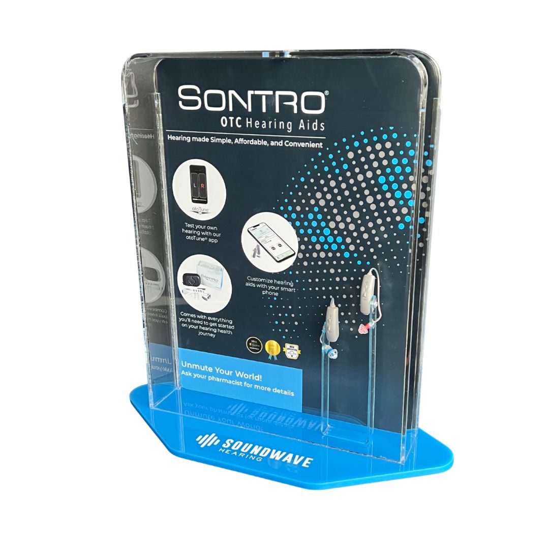 Soundwave Hearing Acrylic Box Display